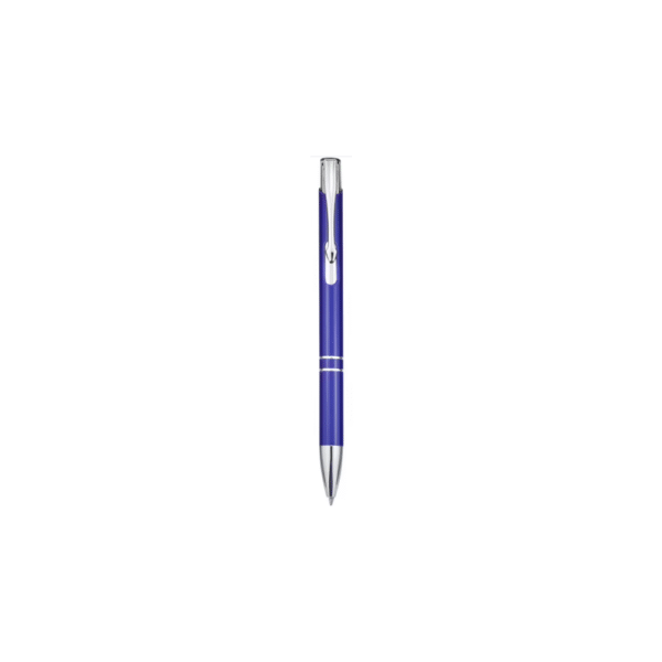 Koningsblauwe Aluminium Balpen – Luxe & Persoonlijk