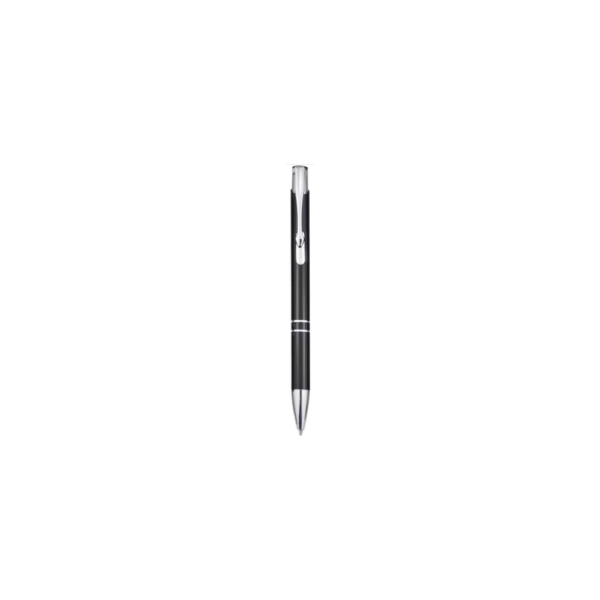 Zwarte Aluminium Balpen – Luxe & Persoonlijk